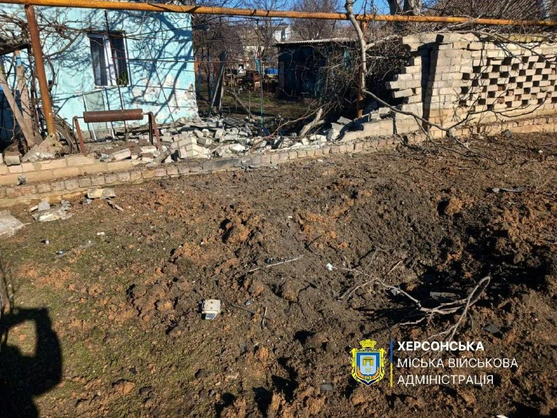 У Зеленівці російський дрон пошкодив 5 будинків та авто, люди не постраждали