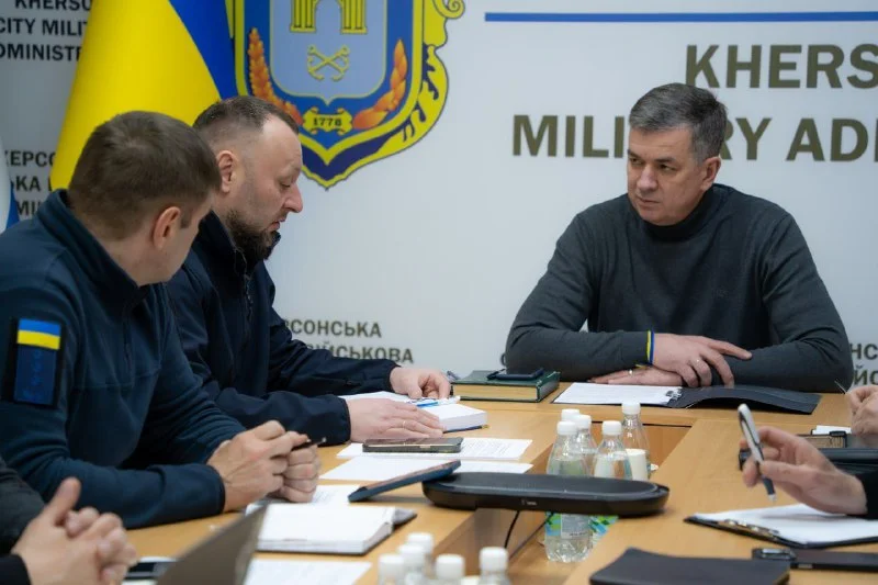 Нарада у Херсоні: захист громади та інфраструктури