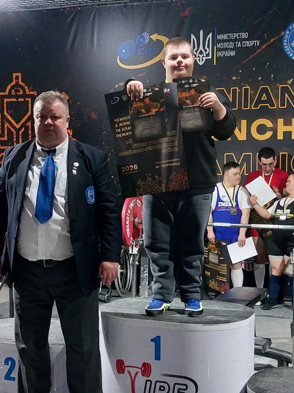 Атлет з Херсонщини здобув «золото» на Спеціальній Олімпіаді