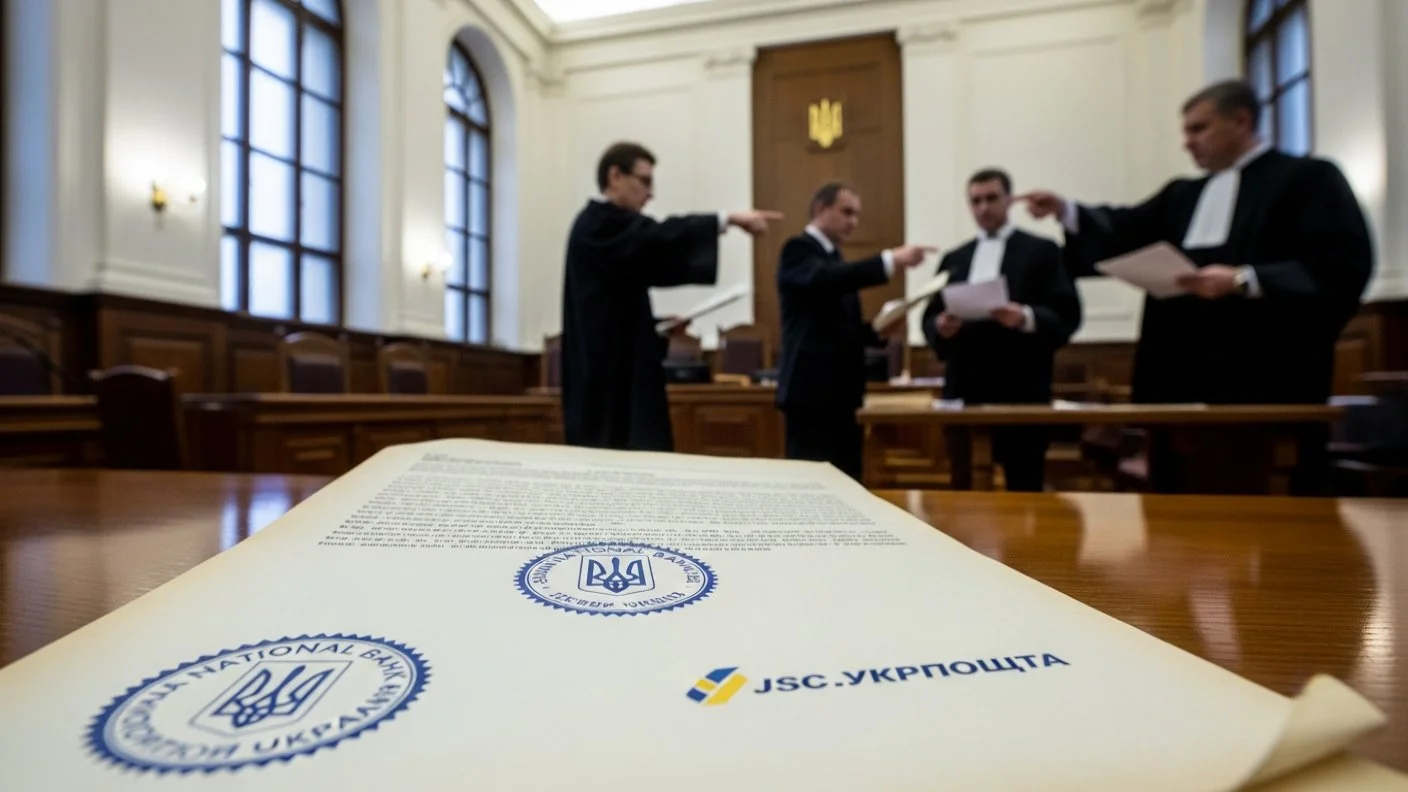 Укрпошта сплатила штраф НБУ, але оскаржуватиме його в суді