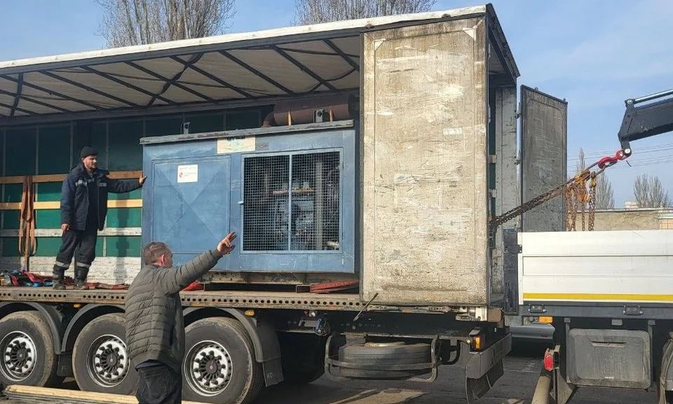 Одеса отримала генератори та електродвигуни на 3,2 млн грн від партнерів