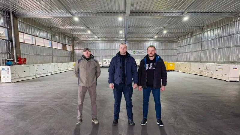Херсон отримав 28 генераторів від німецьких партнерів