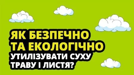 Небезпека спалювання сухостою: пожежі та екологічна альтернатива