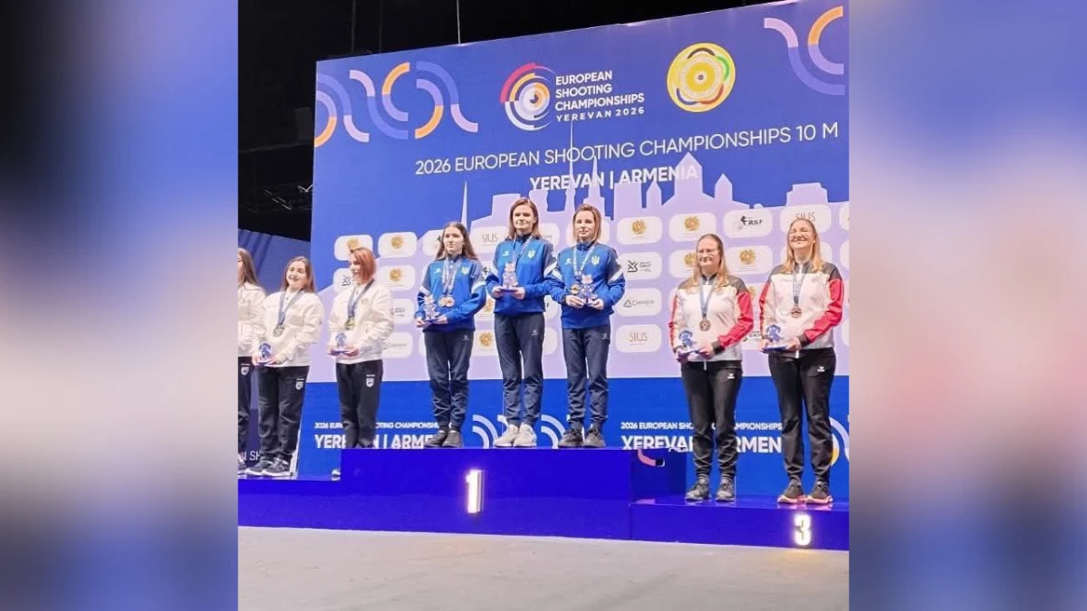 Херсонська спортсменка здобула золото на Чемпіонаті Європи зі стрільби