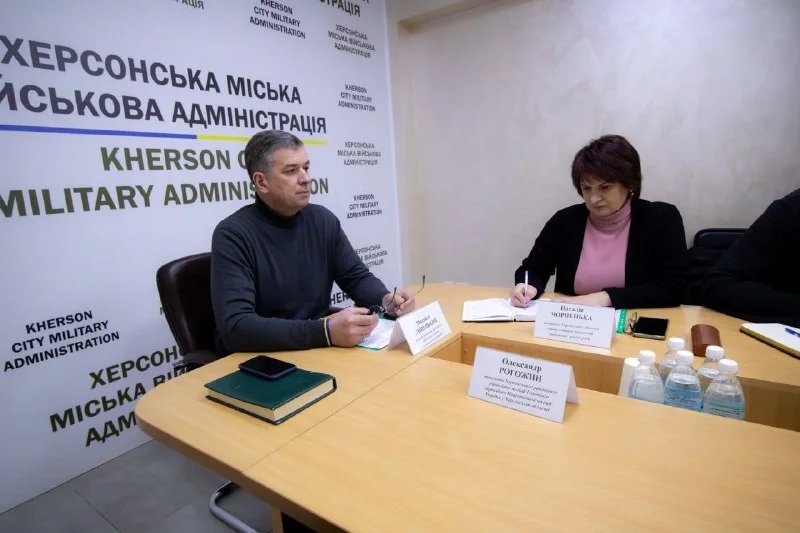 Захист дітей у Херсоні: МВА обговорила евакуацію