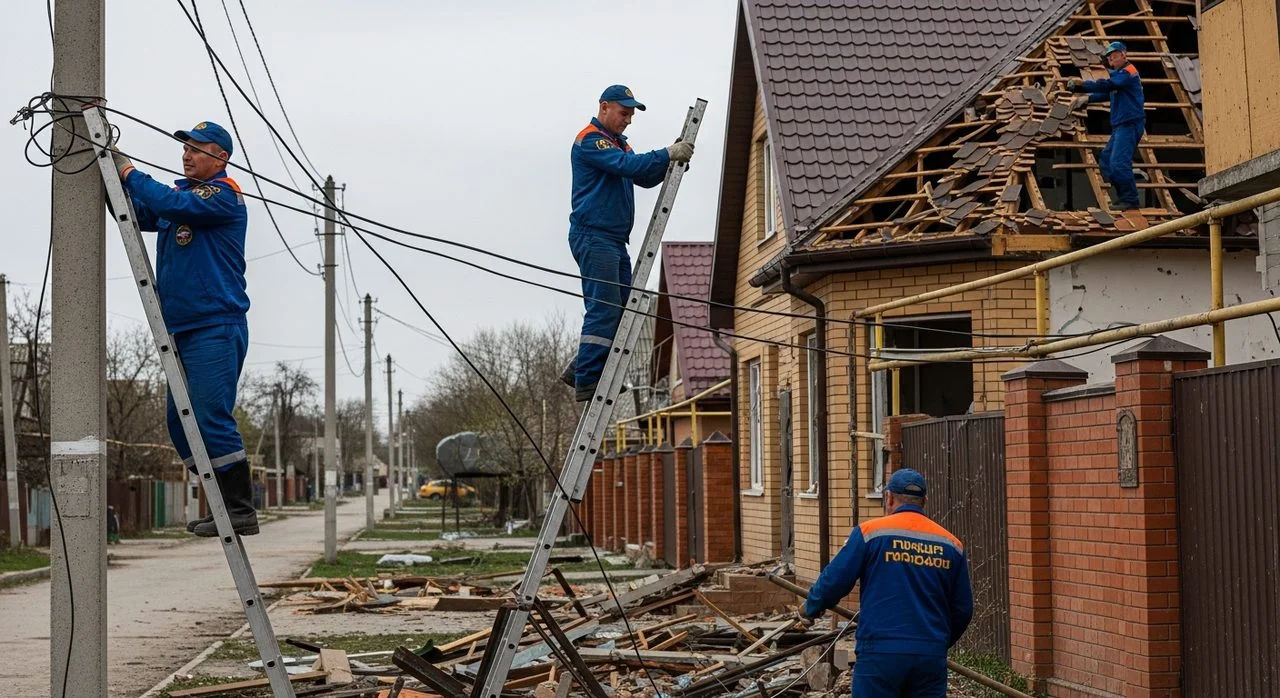 Росіяни обстріляли Корабельний район Херсона: пошкоджено будинки та мережі