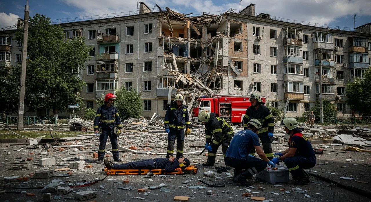 16-річний хлопець постраждав від обстрілу Корабельного району Херсона