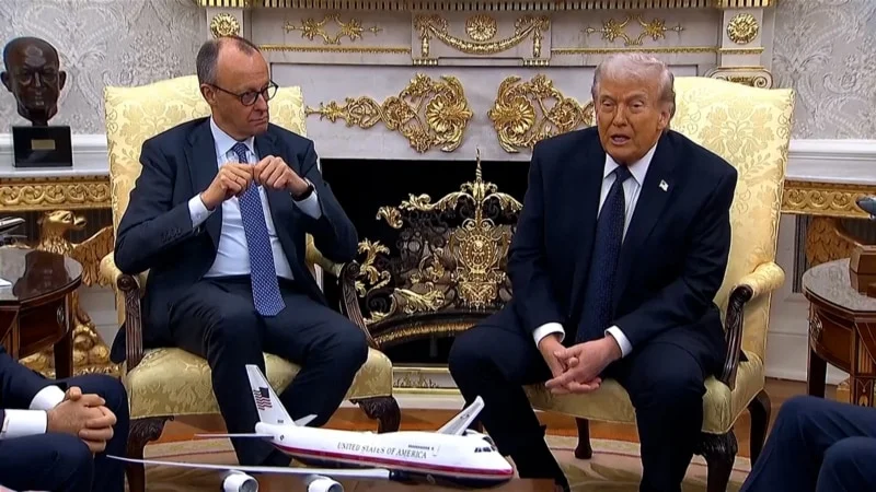 Мерц закликав посилити тиск на Москву після зустрічі з Трампом