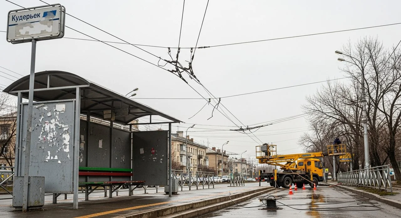 У Херсоні призупинено рух тролейбусів через ремонт електромереж