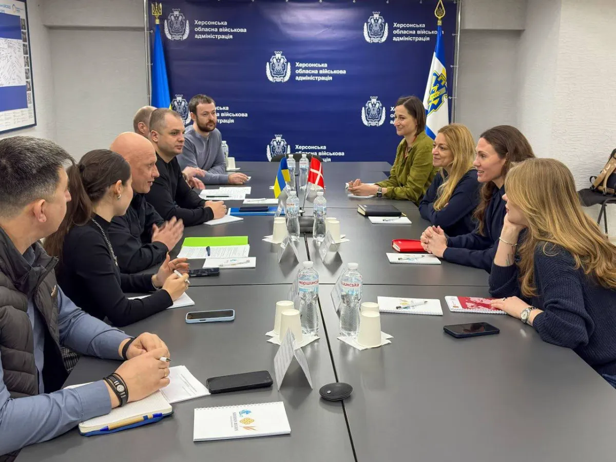Данська рада у справах біженців продовжує підтримку Херсона