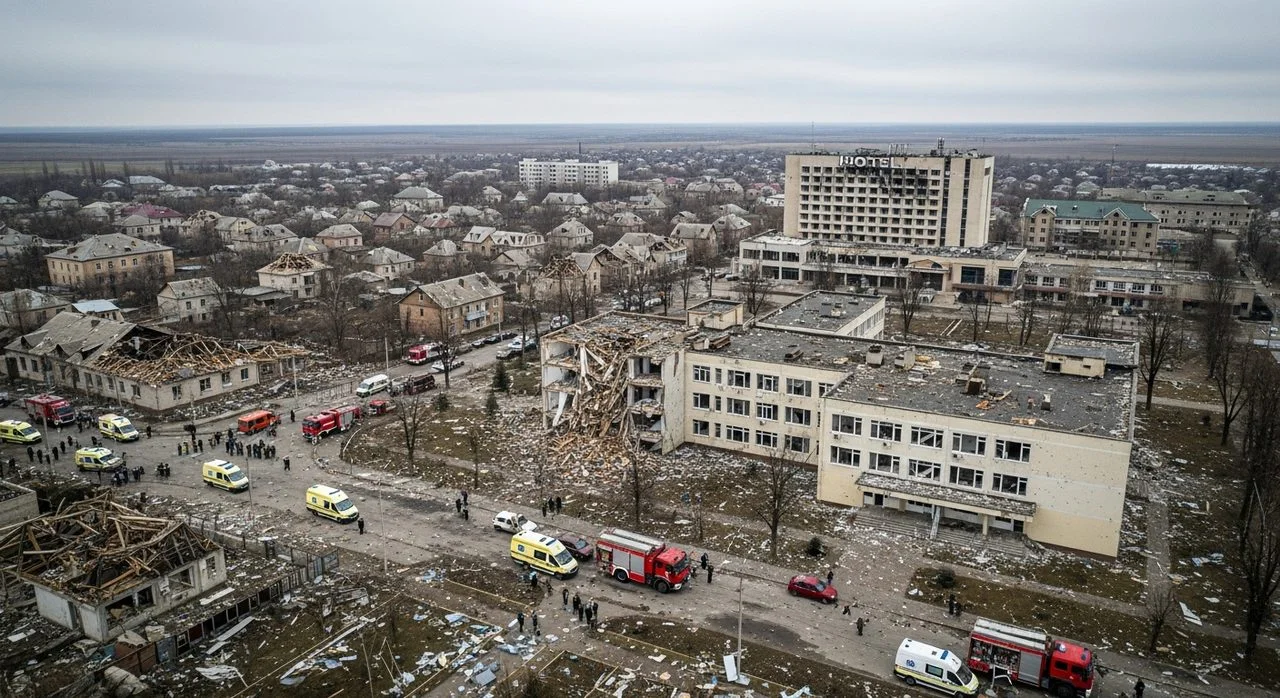 Херсонська громада під вогнем: 4 населені пункти та цивільні об’єкти пошкоджено