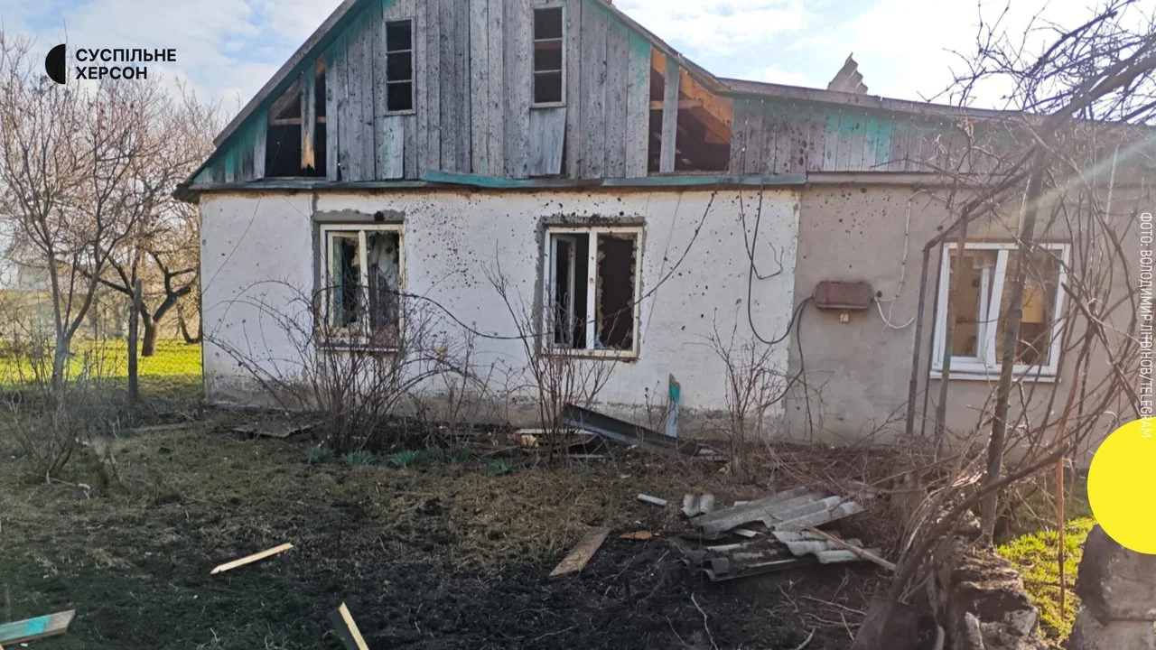 Обстріли Херсонщини 24 березня: поранений у Зеленівці та інші жертви атак РФ