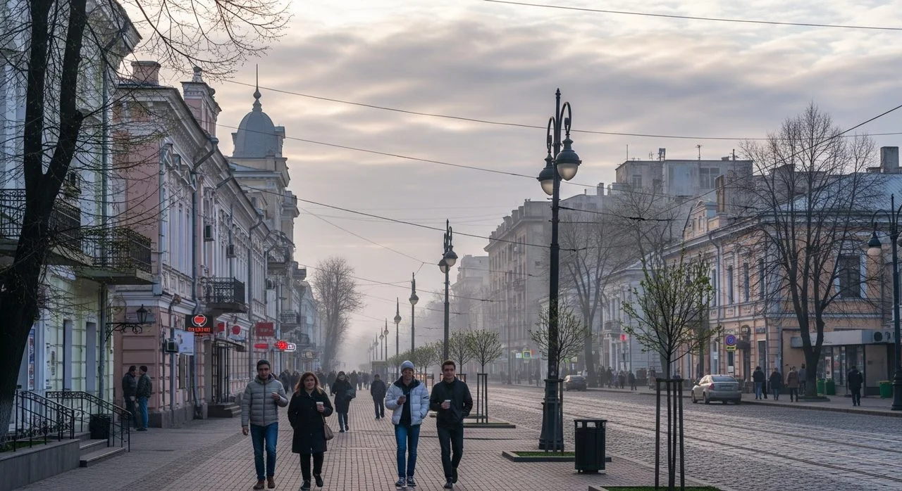Ранкова погода в Херсоні: температура +4°, вологість 90%
