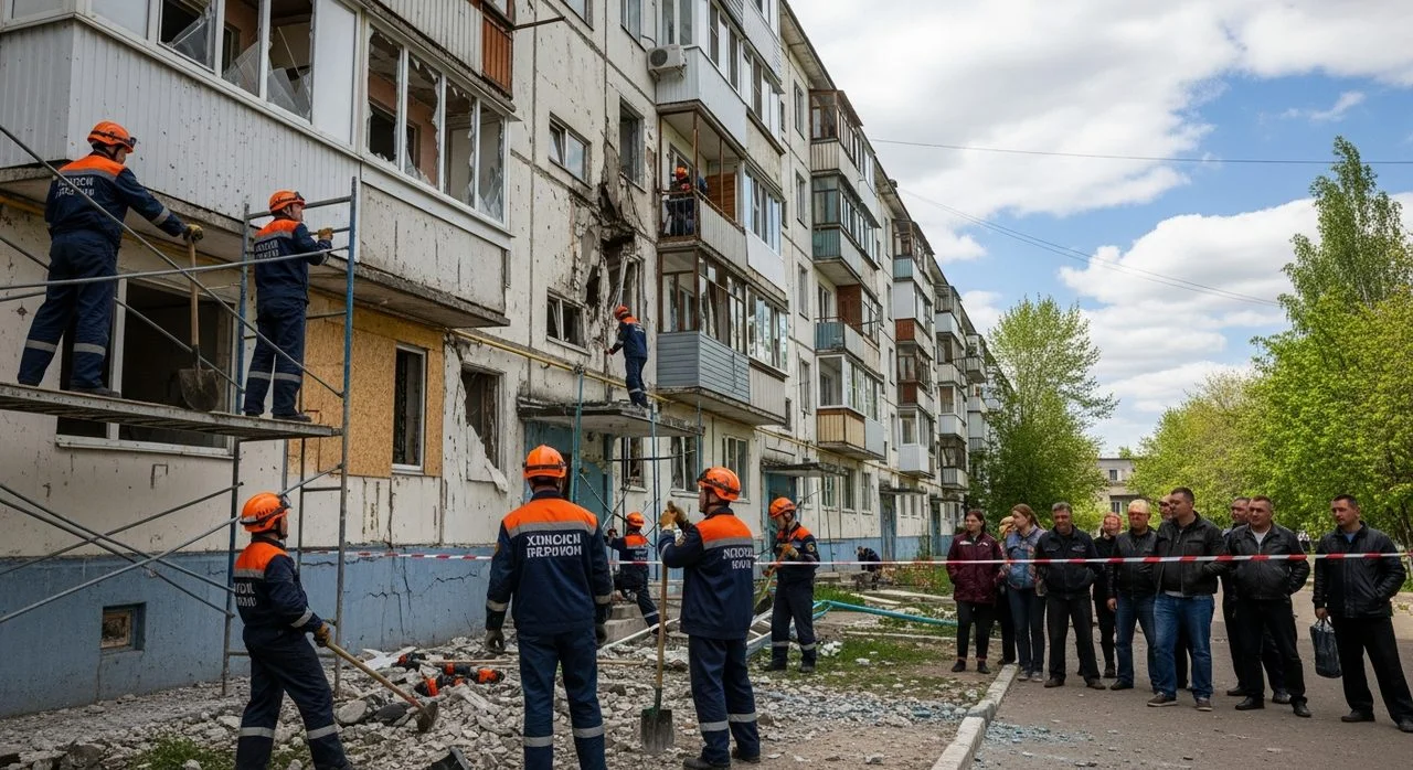 Дрон РФ атакував багатоповерхівку в Херсоні: поранено жінку, пошкоджено будівлю