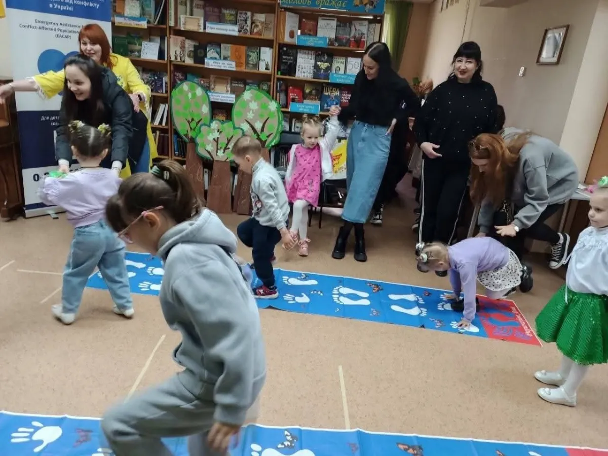 Бібліотека у Херсоні організувала Великоднє свято для дітей