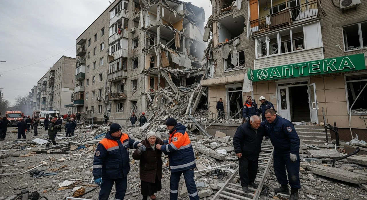 Російський обстріл Корабельного району: 4 загиблих, 7 поранених літніх людей