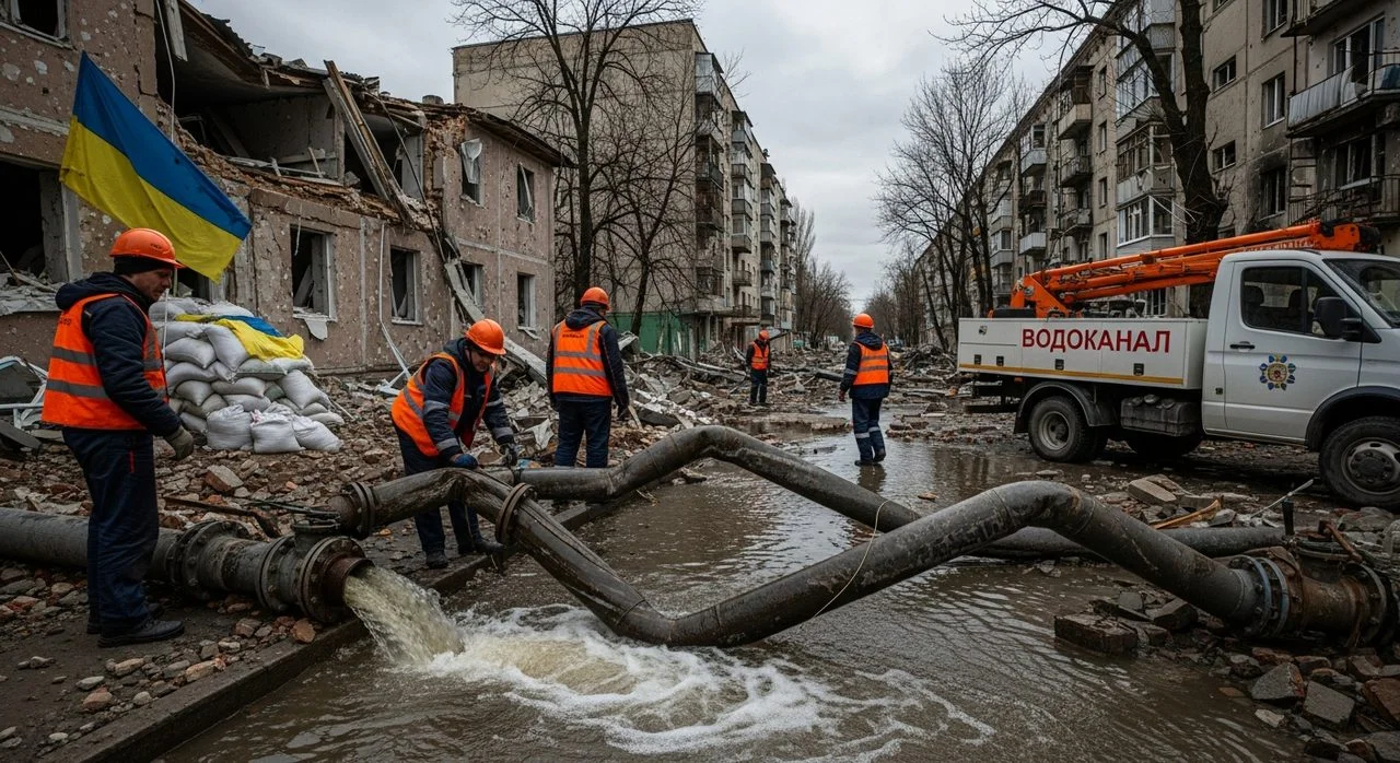 Херсон: обстріл у Корабельному районі залишив 20 будинків без води