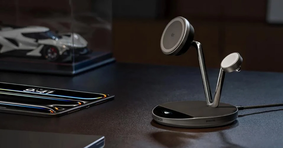 Anker Prime 3-in-1: одночасна зарядка трьох гаджетів з AirCool