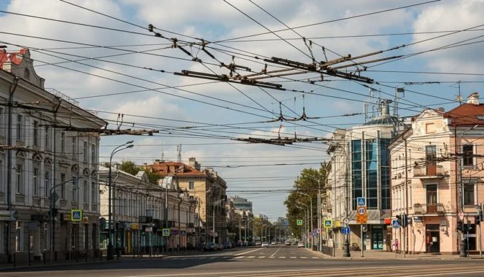 У Херсоні тимчасово зупинено рух електротранспорту