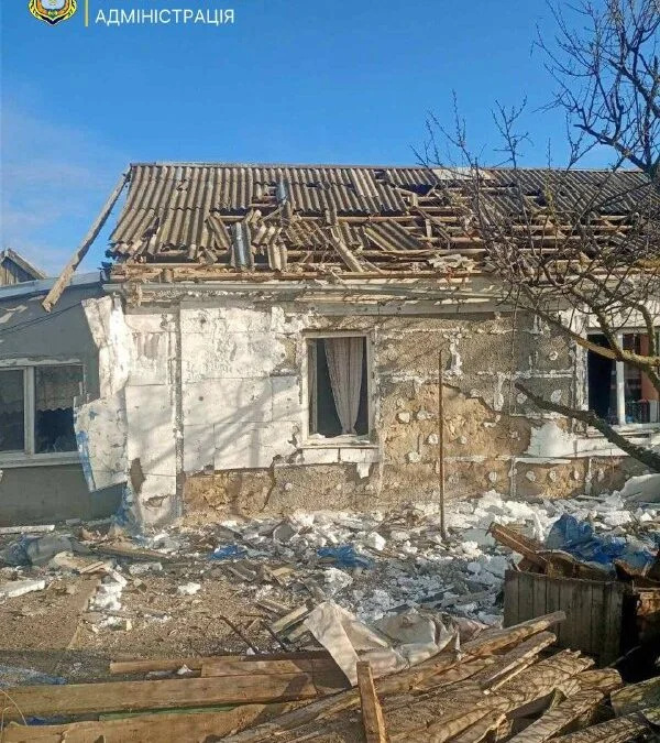 У Зеленівці пошкоджено житлові будинки через атаки РФ