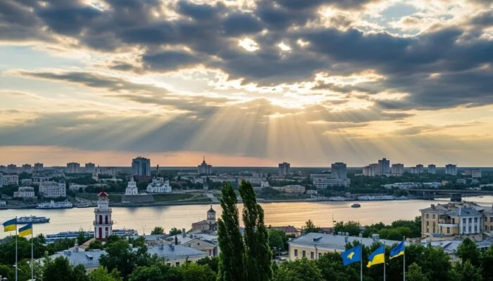 Прогноз погоди на 24 квітня 2026 року: мінлива хмарність та до +14°C у Херсоні