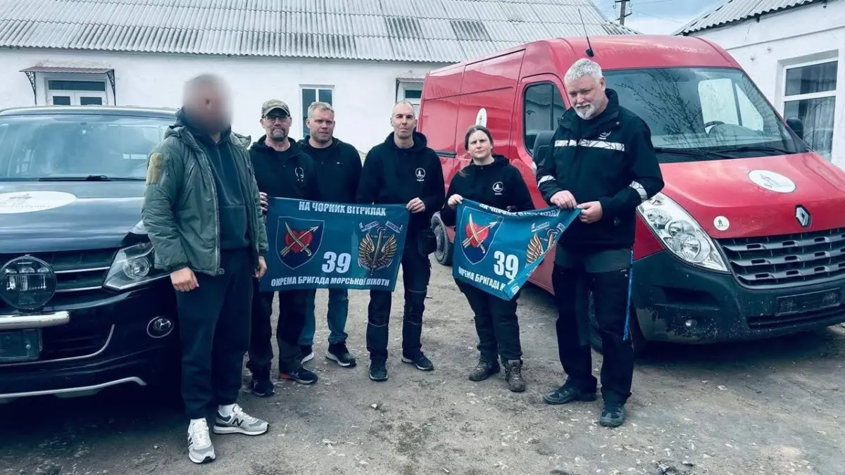 Шведські партнери надали техніку та медикаменти військовим на Херсонщині