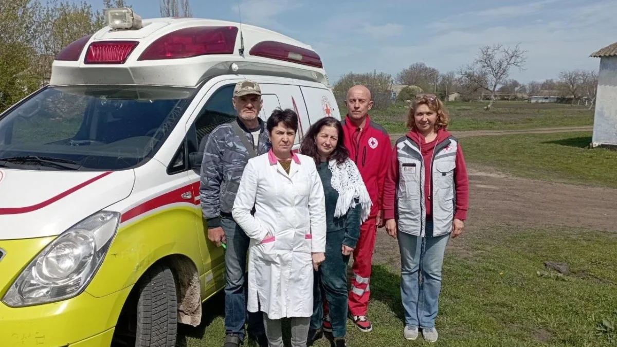 У Кочубеївській громаді запрацювала мобільна медична бригада Червоного Хреста