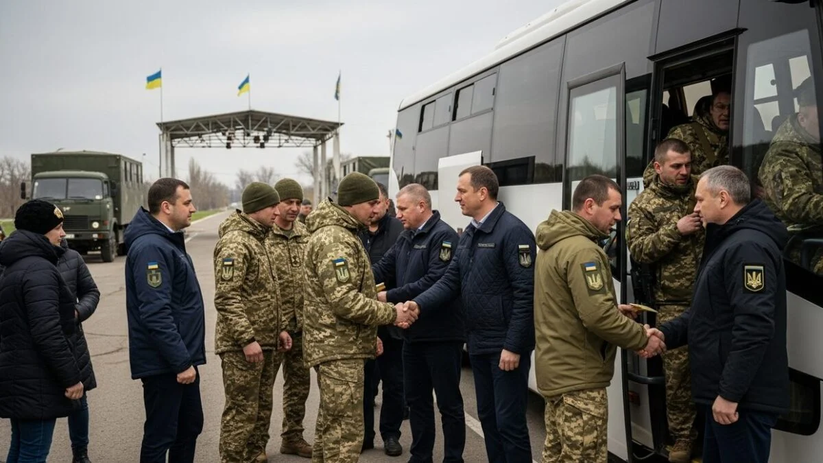 193 українських військових, зокрема двоє з Херсонщини, повернулися з полону