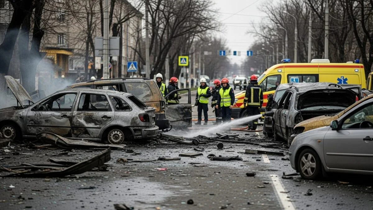 Двоє чоловіків загинули в Херсоні через російські дрони 13 квітня