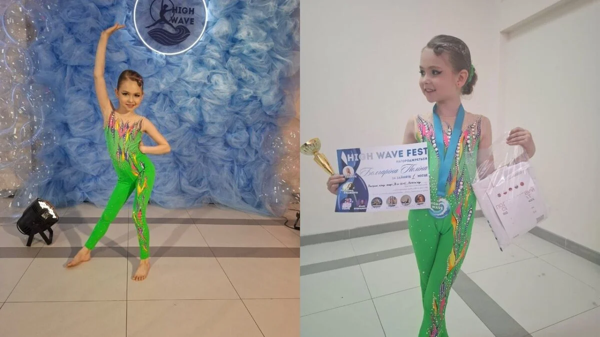 Юна спортсменка з Голої Пристані перемогла на змаганнях з акробатики в Одесі