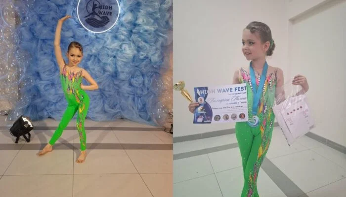 Юна спортсменка з Голої Пристані перемогла на змаганнях з акробатики в Одесі
