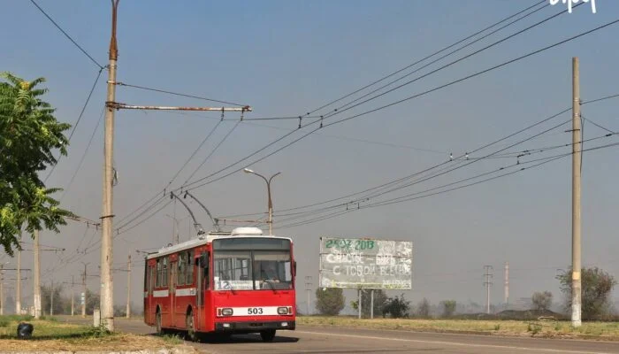 У Херсоні зупинили тролейбуси на тиждень через обстріли РФ