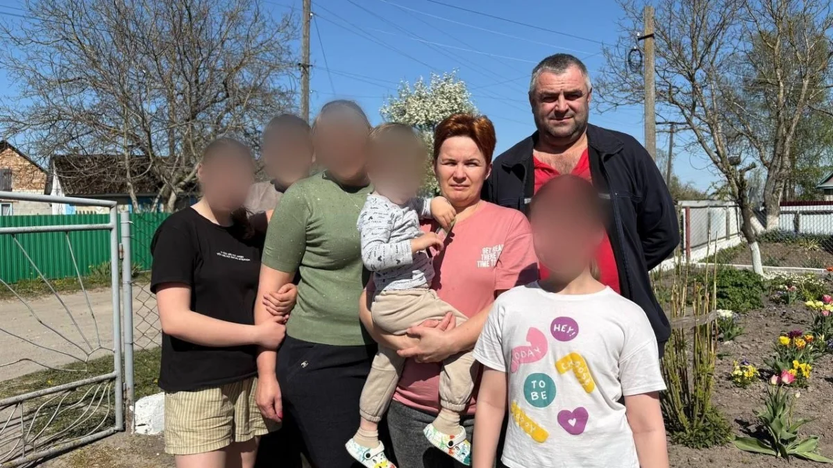 Прийомна родина переселенців з Чаплинської СВА інтегрувалася на Рівненщині